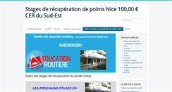 Desktop Screenshot of educationroutiere.fr
